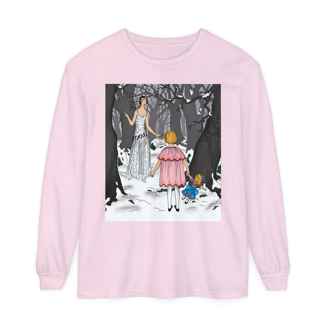 Fairy Tale Elegance Unisex Garment-dyed Long Sleeve T-Shirt