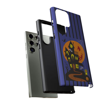 Halloween Night at the Haunted House Phone Cases