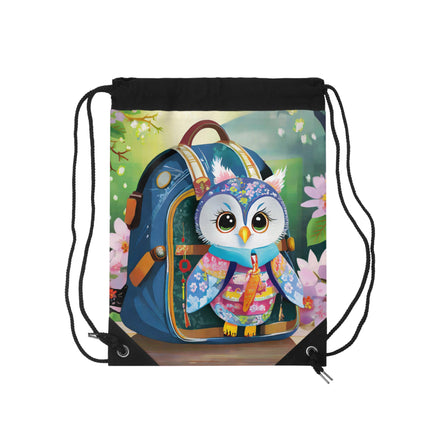 Baby Owl Drawstring Bag