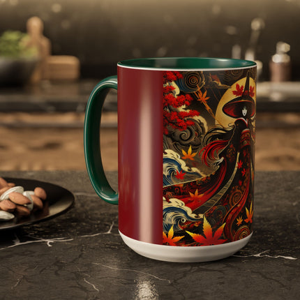 Kabuki Witch Colorful Mugs (11oz, 15oz)