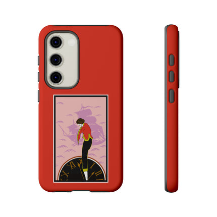 Woman Waiting for her Beloved at 1:59 by Kobayashi Kaichi Phone Case