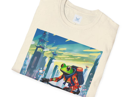 Cyberpunk Frog Softstyle T-Shirt