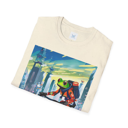 Cyberpunk Frog Softstyle T-Shirt