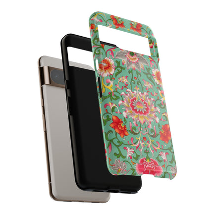 Colorful Floral Pattern by Owen Jones Phone Cases