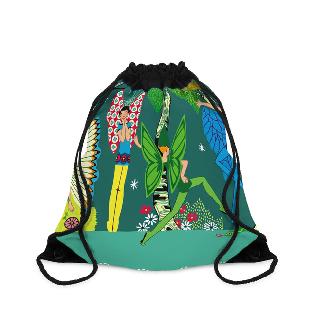Enchanting Fairies of A Midsummer Night's Dream Drawstring Bag