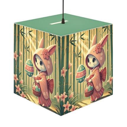 Geisha Kitten’s Easter Light Cube Lamp
