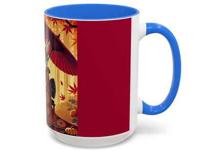 Theatrical Harvest Rabbit Colorful Mugs (11oz, 15oz)