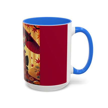 Theatrical Harvest Rabbit Colorful Mugs (11oz, 15oz)