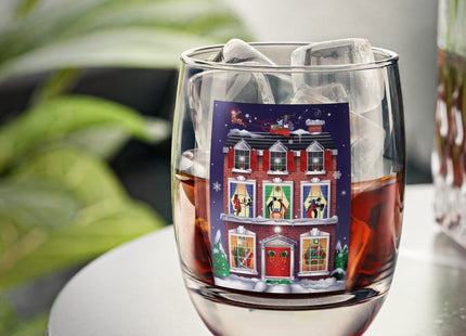 A Christmas Eve Celebration Whiskey Glass