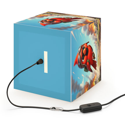 🐦✈️ The Cardinal Dive Bomber Light Cube Lamp – Bold Flight & Fearless Adventure