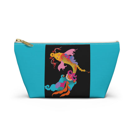 Golden Koi Cosmetic Bag – Lucky Swim & Vibrant Fortune