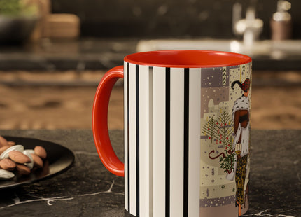 Wrapped in Elegance Colorful Mugs (11oz, 15oz)