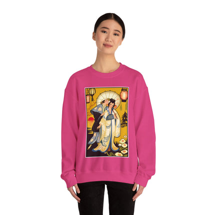 Golden Embrace Heavy Blend™ Crewneck Sweatshirt
