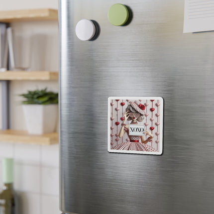 Fashionably Yours, XOXO Die-Cut Magnets (5 Sizes)