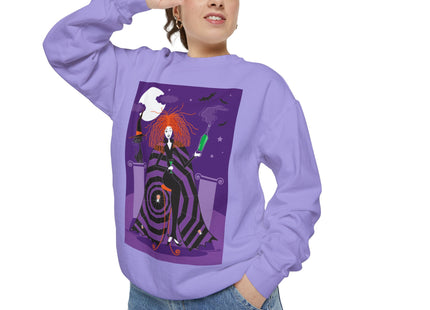 Mystic Elegance Unisex Garment-Dyed Sweatshirt