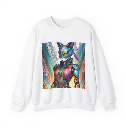 Cyberpunk Chic Unisex Heavy Blend™ Crewneck Sweatshirt