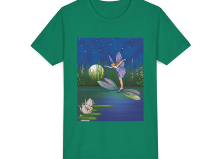 Fairy on a Dragonfly by Ida Rentoul Outhwaite Youth Short Sleeve Tee
