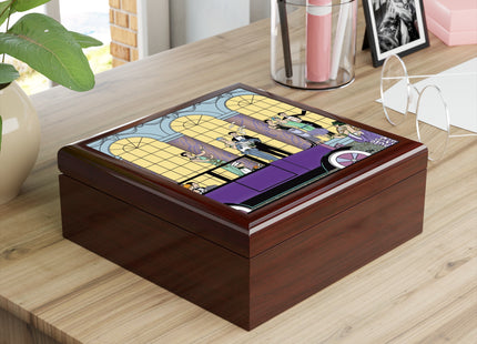 Au Revoir by George Barbier Jewelry Box