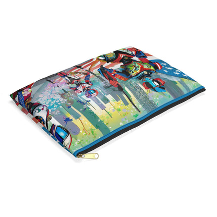 High Fashion Cyberpunk CIA Robots Pencil Case