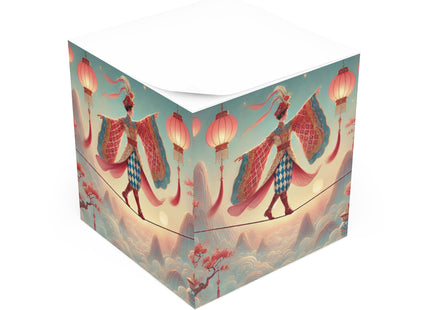 The Lantern Walker Note Cube