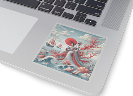 Ladies by the Quiet Sea Kiss-Cut Stickers (4 Sizes)