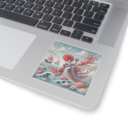 Ladies by the Quiet Sea Kiss-Cut Stickers (4 Sizes)