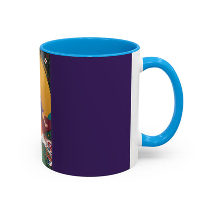 The Jewel Pavilion Colorful Mug (11oz, 15oz) – Royal Elegance, Peacock Beauty & Jewel-Toned Splendor