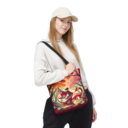The Dragon Fairy’s Dance Tote Bag – Enchanted Grace & Spring Magic