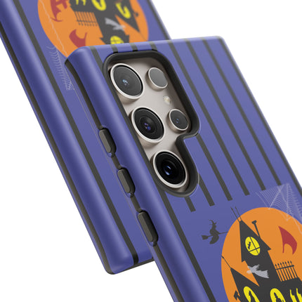 Halloween Night at the Haunted House Phone Cases