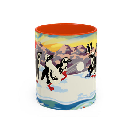 Snowball Shenanigans Colorful Mugs (11oz, 15oz)