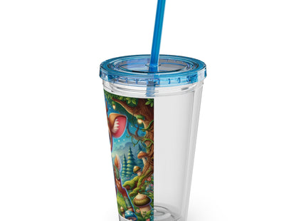 Fawn Defender Sunsplash Tumbler with Straw, 16oz