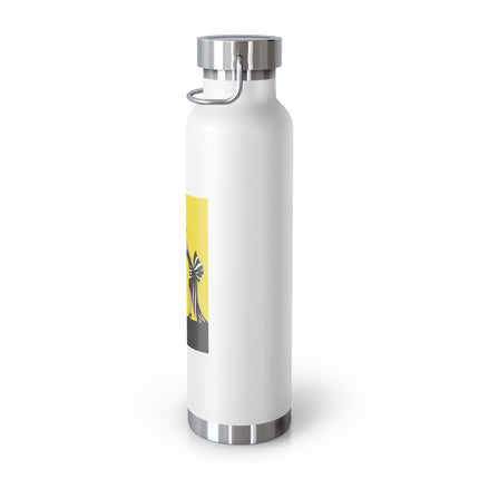 A Moment of Elegance: A Passionate Embrace Amidst Golden Splendor Copper Vacuum Insulated Bottle, 22oz