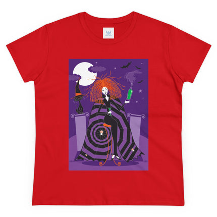 Mystic Elegance Women's Midweight Cotton Tee