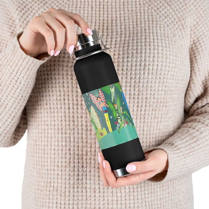 Enchanting Fairies of A Midsummer Night's Dream Copper Vacuum Insulated Bottle, 22oz