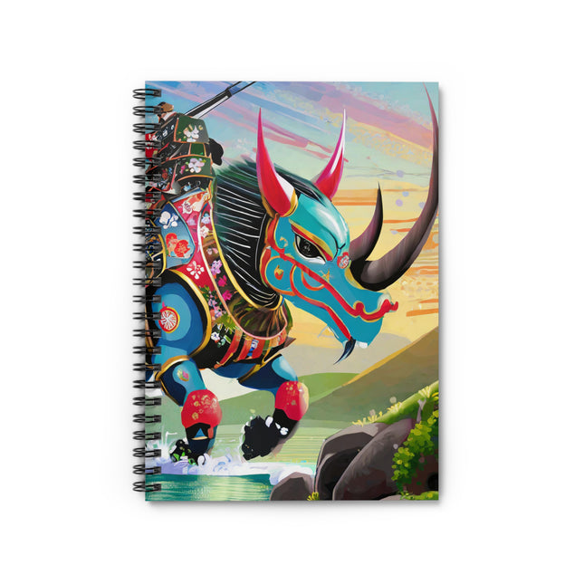 Bio-Mech Beast Spiral Notebook - Ruled Line