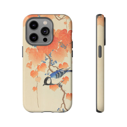Japanese Bird and Branch by Ohara Koson Phone Cases
