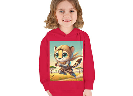 Swift Cheetah Toddler Pullover Fleece Hoodie