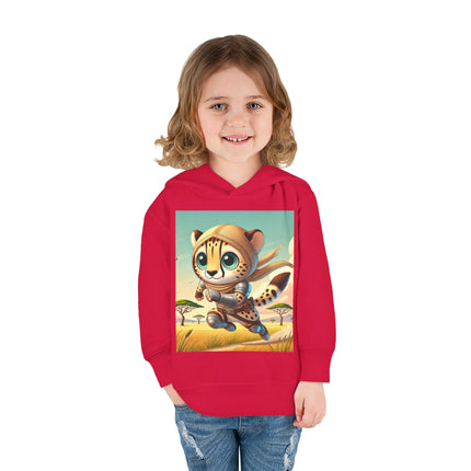 Swift Cheetah Toddler Pullover Fleece Hoodie