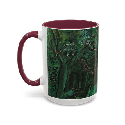 Route en forêt by Raoul Dufy Colorful Mugs (11oz, 15oz)