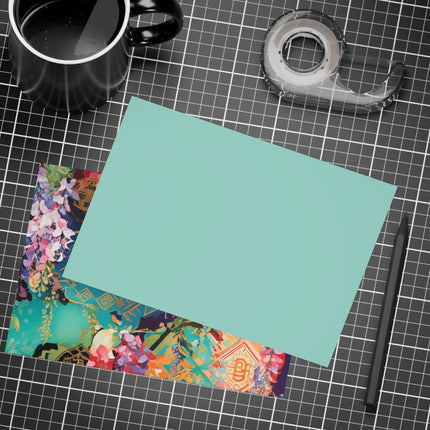 Golden Wisteria Symphony Postcard Bundles (envelopes included) - Bundles of 10, 30, 50 Pieces