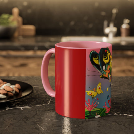 Flight Of Easter Delight Colorful Mugs (11oz, 15oz)