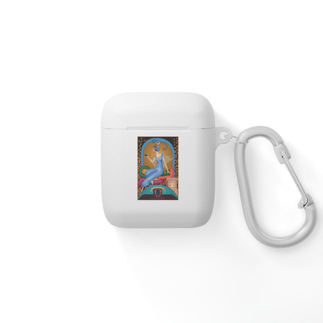September & Sapphire AirPods Case — Gem Series by Sofia Chiostri