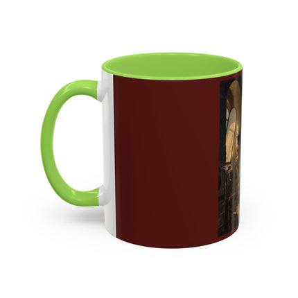 Raphael and his Muse in the Atelier by Vincenzo Abbati Colorful Mugs (11oz, 15oz)