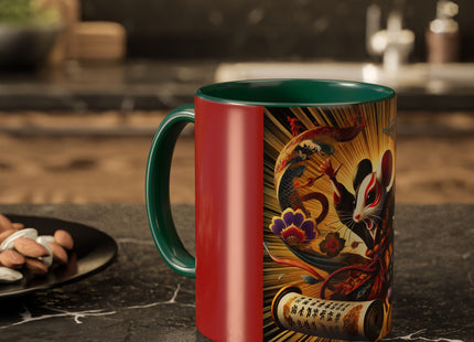 Theatrical Mouse on a Mission Colorful Mugs (11oz, 15oz)