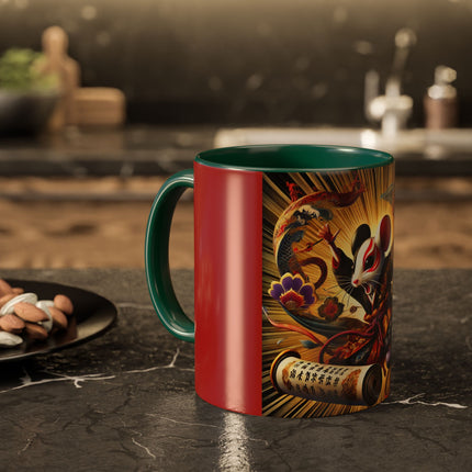 Theatrical Mouse on a Mission Colorful Mugs (11oz, 15oz)