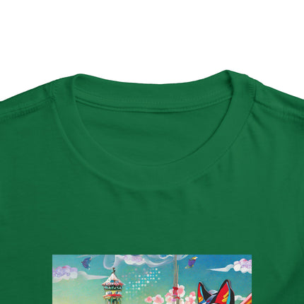 Kitsune Carnival Toddler Short Sleeve Tee