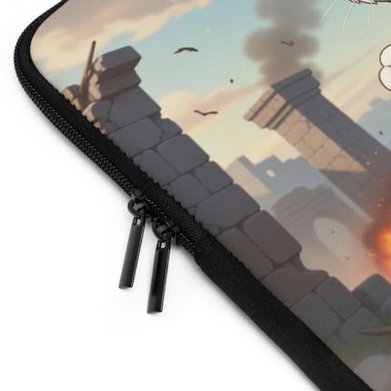 The Snow Leopard Lookout Laptop Sleeve – Adventure, Curiosity & Fearless Style