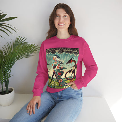 The Dragon Fairy’s Stride Heavy Blend™ Crewneck Sweatshirt