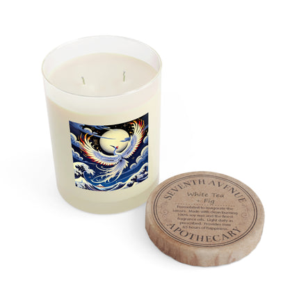 Majestic White Crane Scented Candle