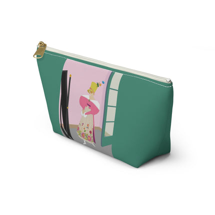 The Yellow Hat Cosmetic Bag – Whimsical 1920s Vogue Elegance
